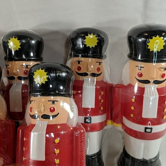 10 Empire Blow Mold Pathway Light Toppers Vintage 1995 NEW Nutcracker Christmas - Picture 13 of 13